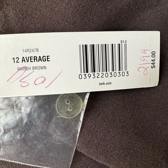 Kim Rogers Brown womens Pants size 12 - Picture 11 of 16